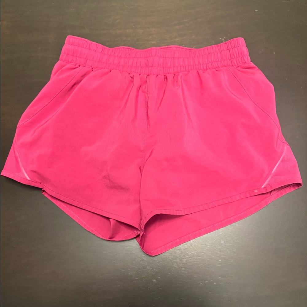 All in motion pink running shorts size small EUC